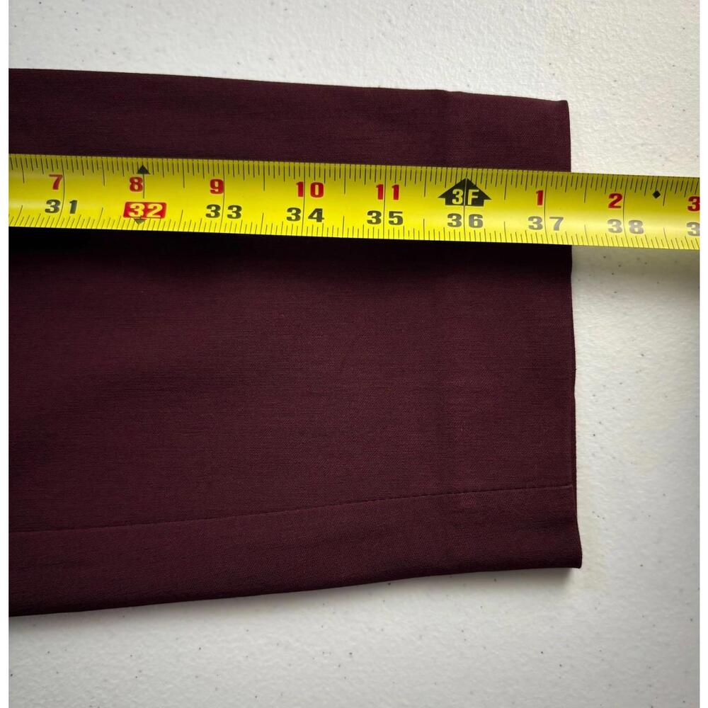 Alfani Women’s Skinny Pants 8P Rich Malbec Pull‑On Tummy‑Control NWT - Picture 6 of 6